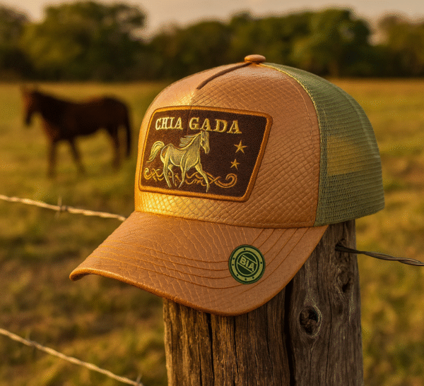 Bone cavalgada bege Trucker Premium
