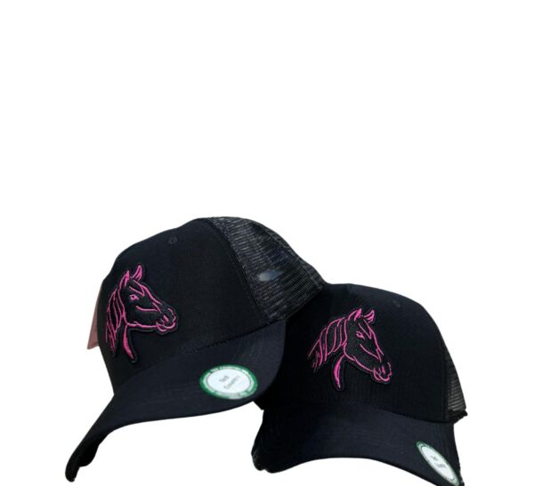 Boné prime Cavalo, logo rosa , preto Prime.