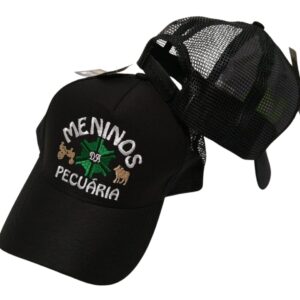 Boné : Meninos-da-pecuária-preto.