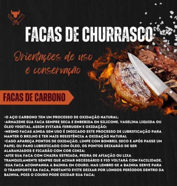 Cuidados com a faca