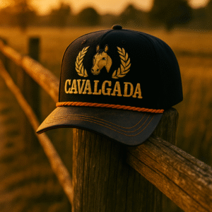 boné cavalgada Premium Preto agrocowntry