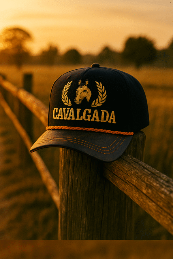 boné cavalgada Premium Preto agrocowntry