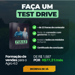 Curso Formação de Vendas para o Agro 4.0